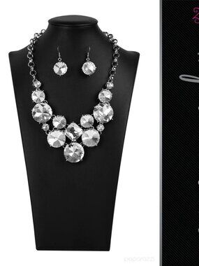 ✨ Paparazzi Zi Collection “The Unpredictable” Statement Necklace & Earrings NWT